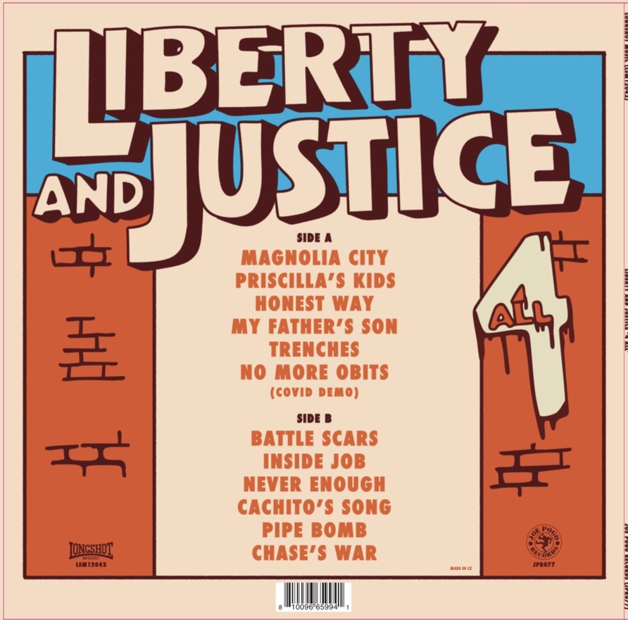 Liberty And Justice / 4 All 12” – JOE POGO RECORDS JAPAN